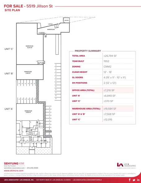More Photos Of 5519 Jillson St, Commerce Warehouse For Lease