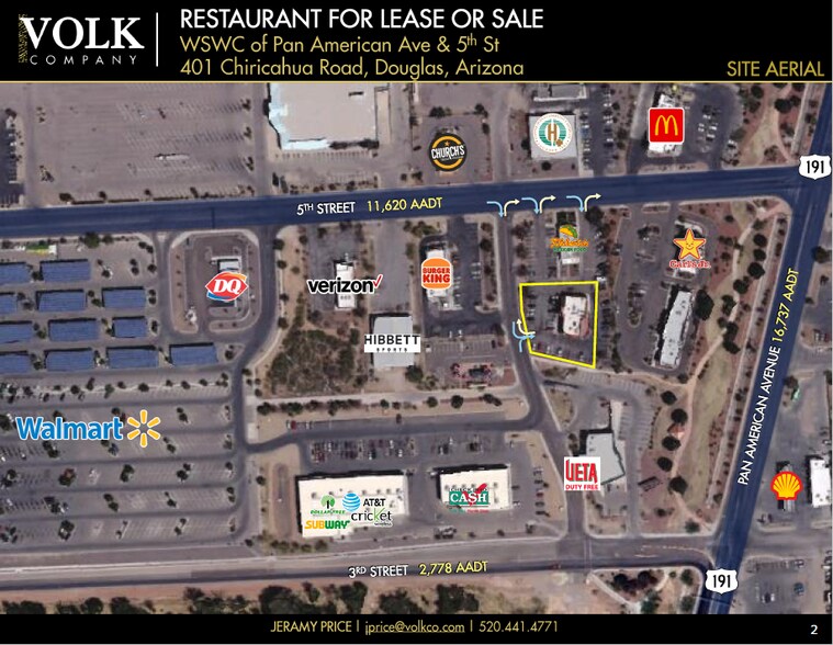 More Photos Of 401 Chiricahua Ave, Douglas Restaurant For Lease