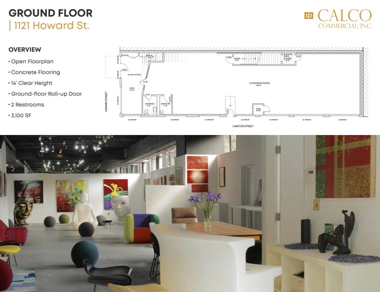 More Photos Of 1121 Howard St, San Francisco Flex For Sale