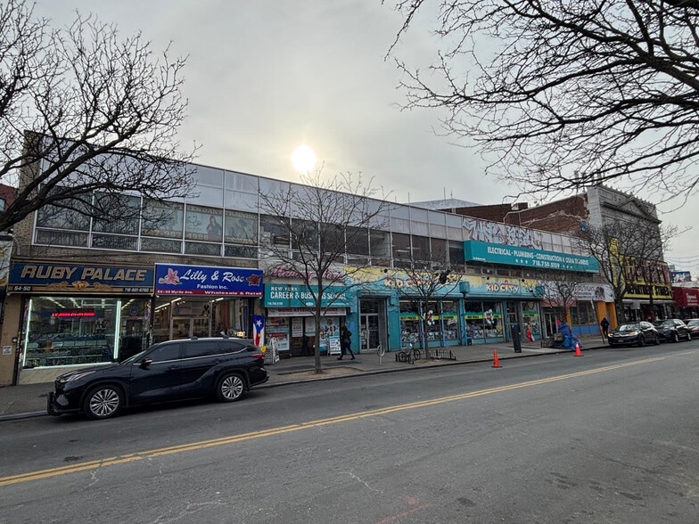 Primary Photo Of 54-32-54-60 Myrtle Ave, Ridgewood Storefront For Lease