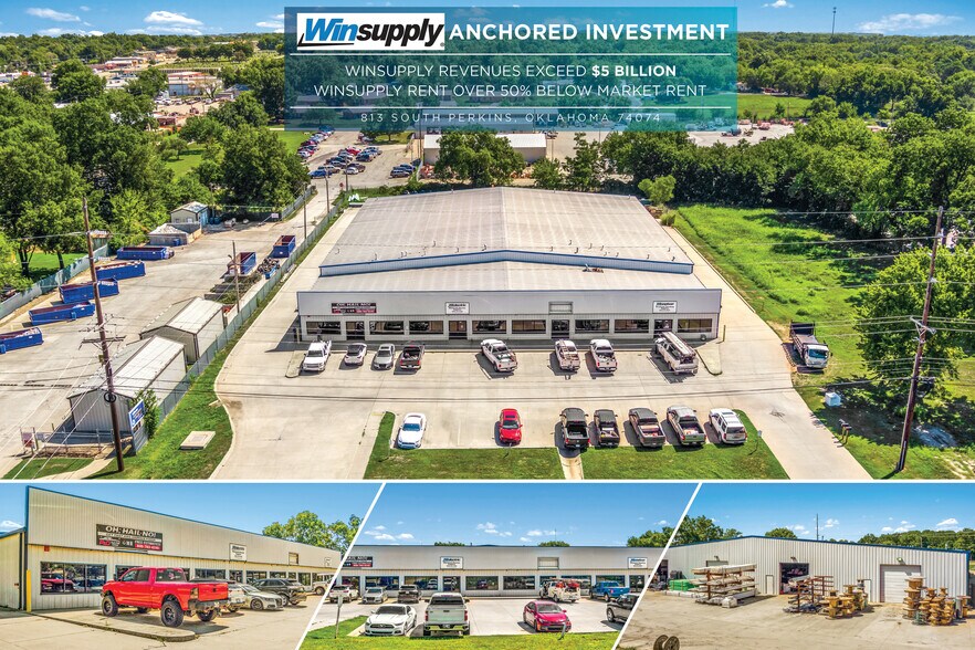 More Photos Of 813 S Perkins Rd, Stillwater Warehouse For Lease