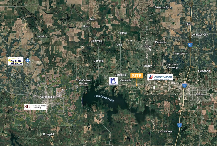 More Photos Of Hwy 13 & Samuel Rd, Carterville Land For Sale