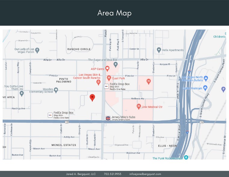 More Photos Of 840-860 S Rancho Dr, Las Vegas General Retail For Lease