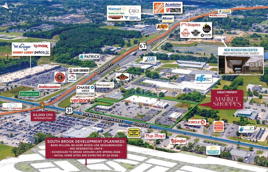 More Photos Of 2407 6th Ave SE, Decatur General Retail For Sale