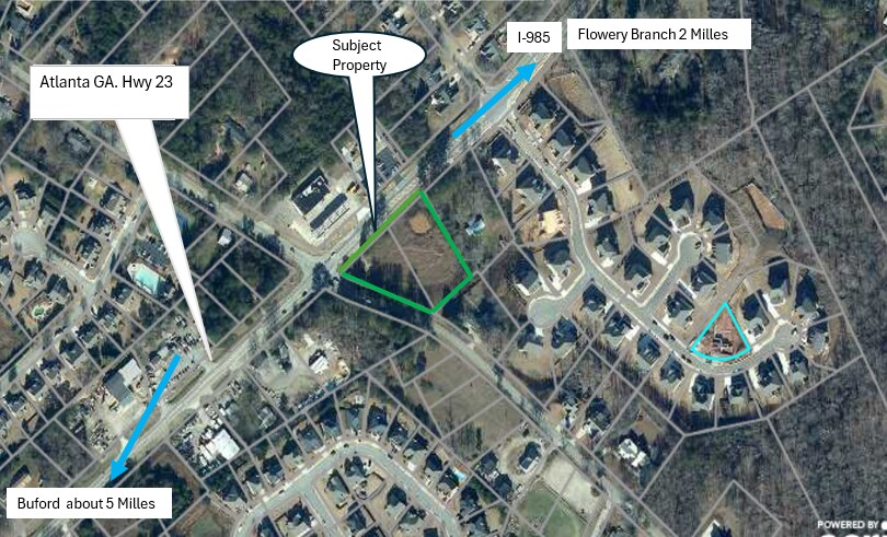 More Photos Of 5977 Atlanta Hwy, Flowery Branch Land For Sale