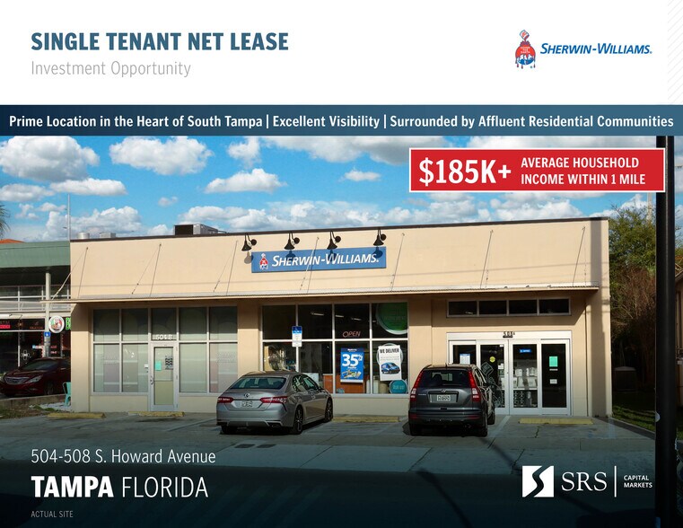 Primary Photo Of 504 S Howard Ave, Tampa Freestanding For Sale