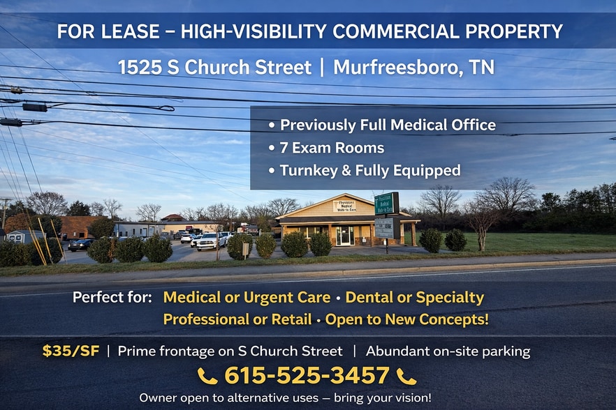Primary Photo Of 1525 S Church St, Murfreesboro Serviced Offices For Lease