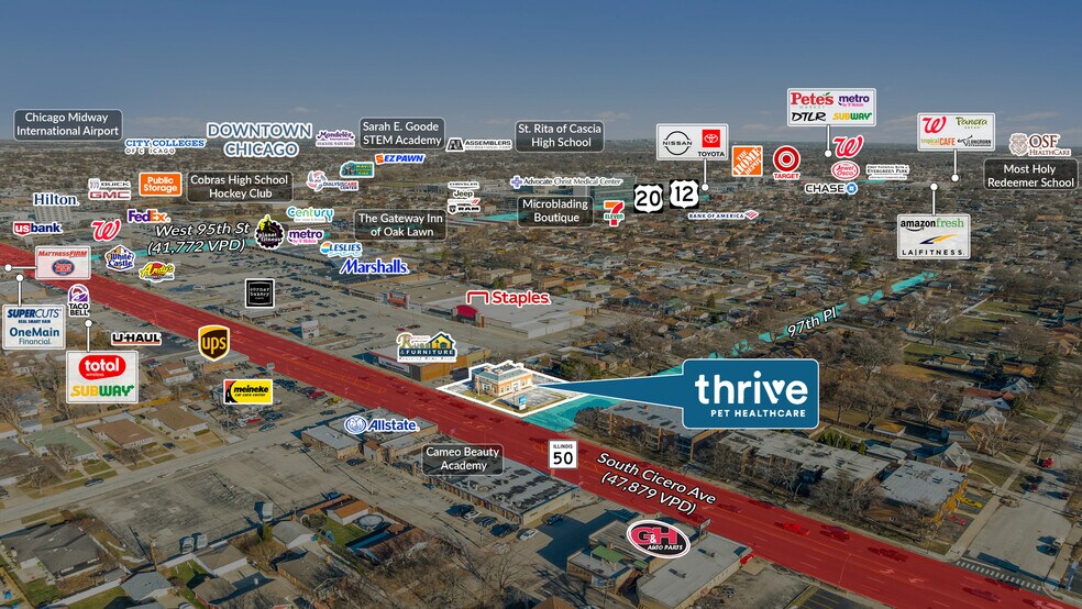 More Photos Of 9701 S Cicero Ave, Oak Lawn Bank For Sale