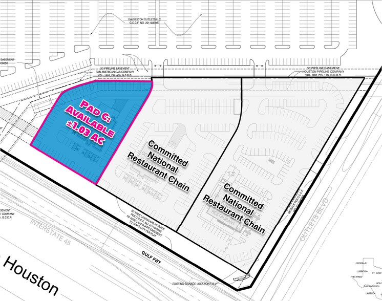 More Photos Of Interstate 45, Texas City Land For Lease