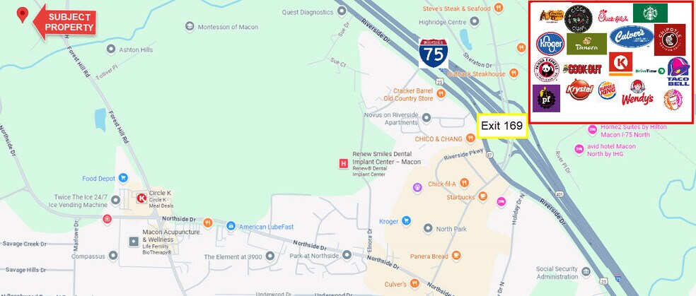 More Photos Of 1924 Forest Hill Rd, Macon-Bibb Land For Sale
