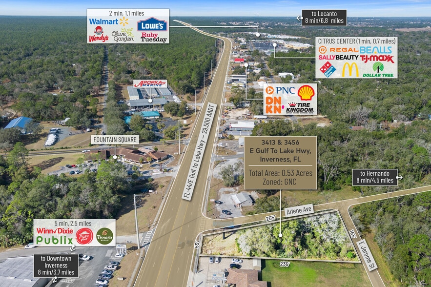 More Photos Of 3413 E Gulf To Lake Hwy, Inverness Land For Sale