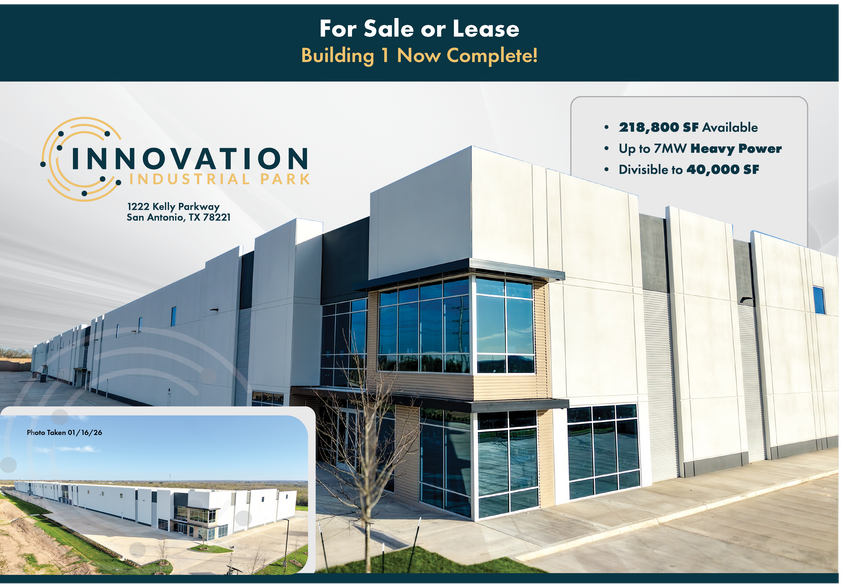 More Photos Of Innovation Industrial Park, San Antonio Unknown For Lease