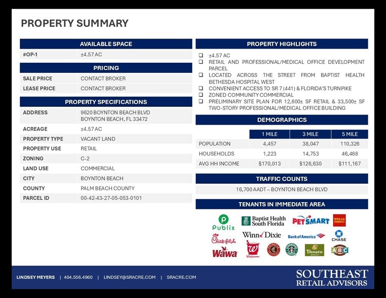 More Photos Of 9620 Boynton Beach Blvd, Boynton Beach Land For Lease