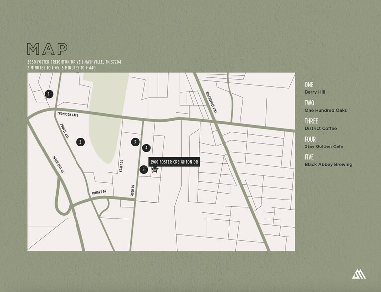 More Photos Of 2960 Foster Creighton, Nashville Distribution For Lease