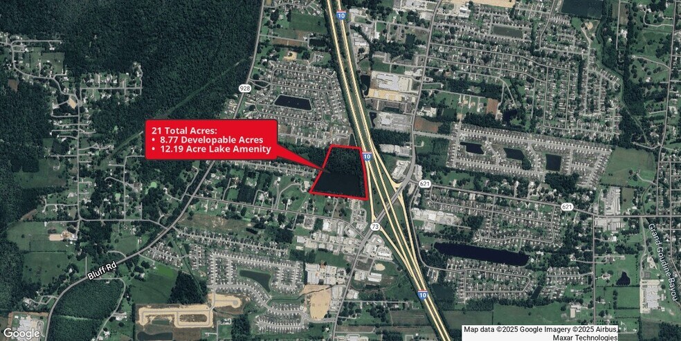 More Photos Of I-10 @ Hwy 73, Prairieville Land For Sale
