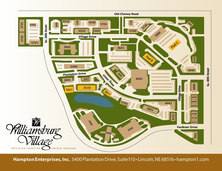 More Photos Of 3611 Union Dr, Lincoln Office For Lease