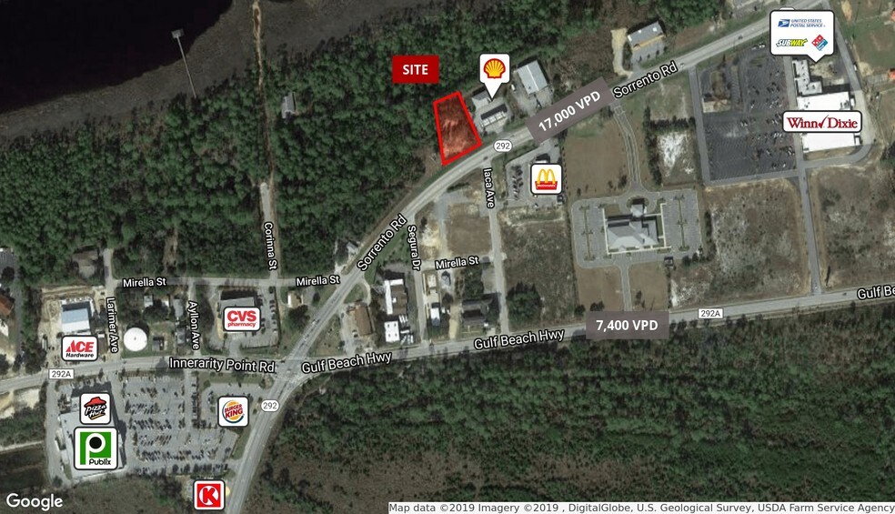 Primary Photo Of 13170 Sorrento Rd, Pensacola Land For Sale