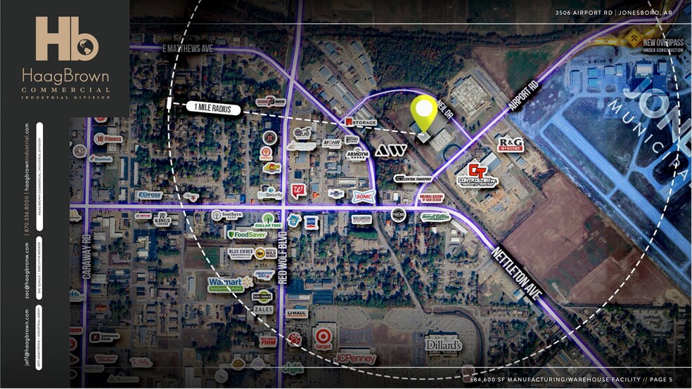 More Photos Of 3506 Airport Rd, Jonesboro Industrial For Sale