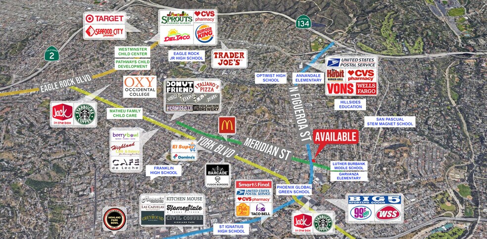 More Photos Of 6512-6516 N Figueroa St, Los Angeles Unknown For Lease