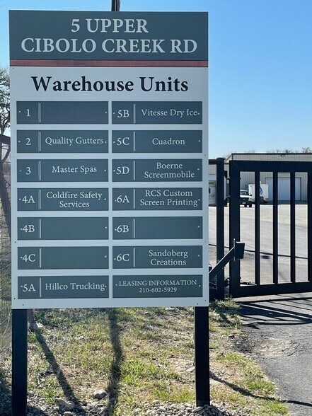 More Photos Of 5 Upper Cibolo Creek Rd, Boerne Light Manufacturing For Lease
