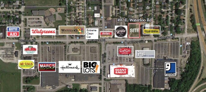 More Photos Of 497 E Waterloo Rd, Akron Land For Lease