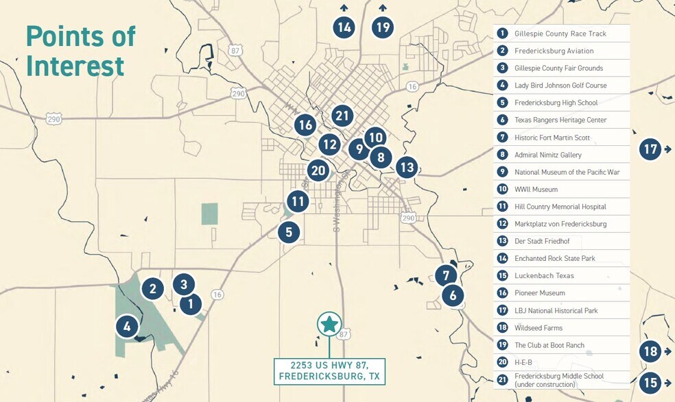 More Photos Of 2253 S US Highway 87, Fredericksburg Theater Concert Hall For Sale