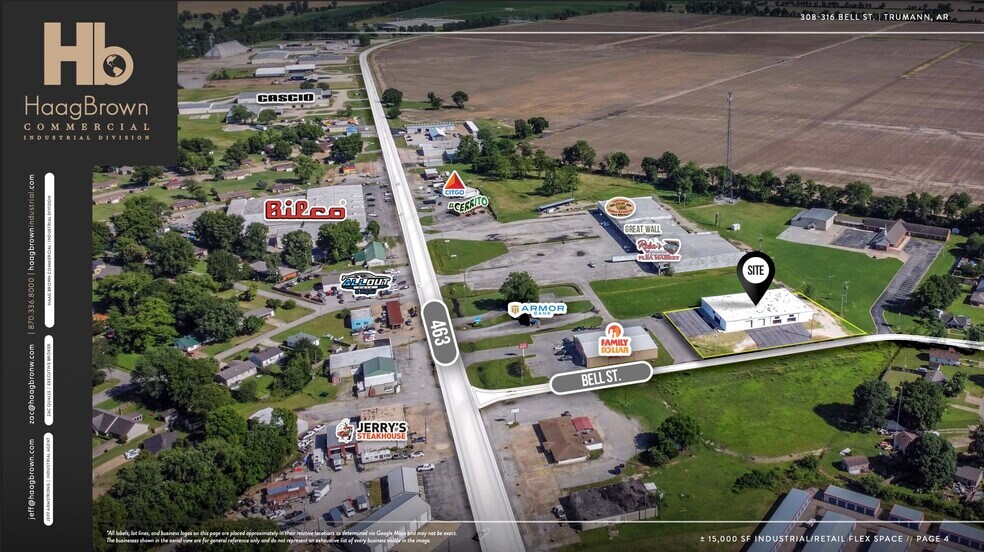 More Photos Of 308-316 Bell St, Trumann Warehouse For Lease