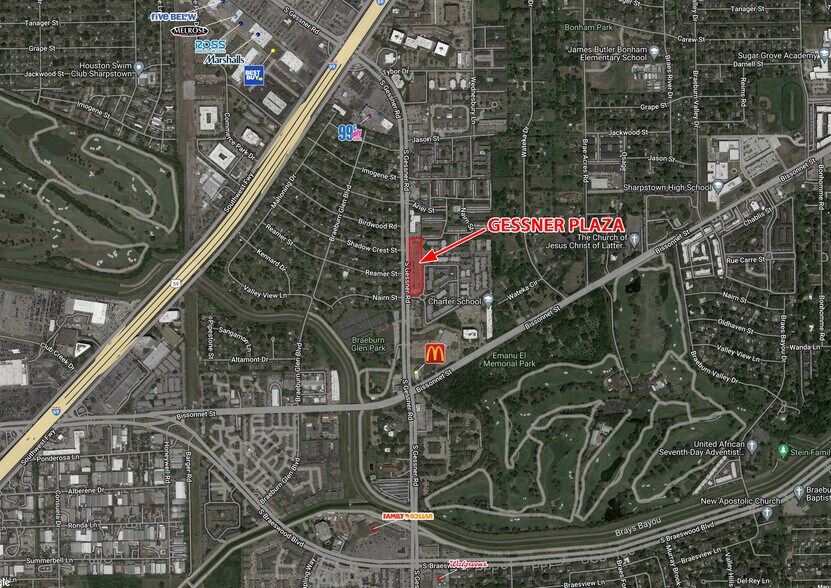 More Photos Of 9121-9399 S Gessner Dr, Houston Unknown For Lease