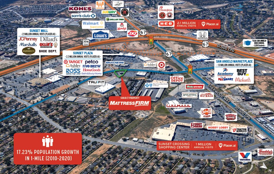 More Photos Of 4150 Sunset Dr, San Angelo Freestanding For Sale