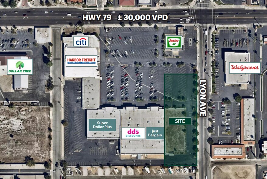 Primary Photo Of 1709 W Florida Ave, Hemet Land For Sale