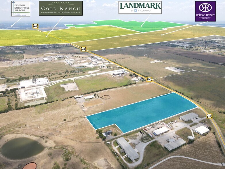 Primary Photo Of TBD FM 2449, Ponder Land For Sale