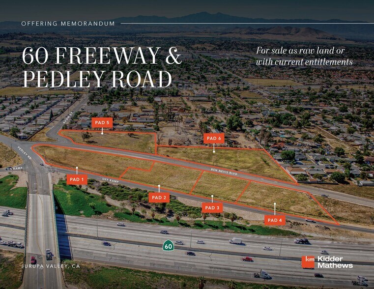 Primary Photo Of Pedley Road @ Ben Nevis Boulevard, Jurupa Valley Land For Lease