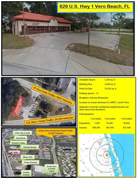 More Photos Of 626 US Highway 1, Vero Beach Freestanding For Lease