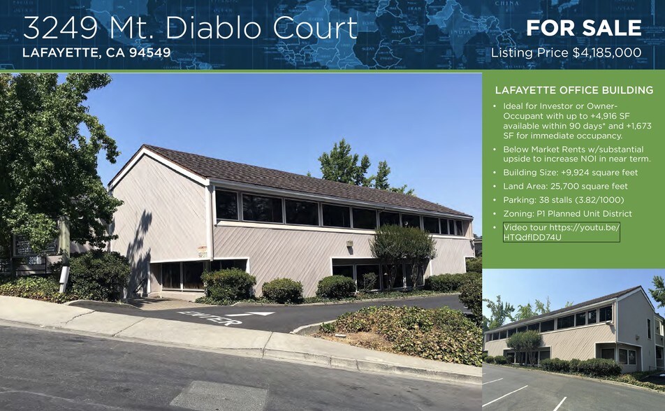 More Photos Of 3249 Mount Diablo Ct, Lafayette Medical For Lease