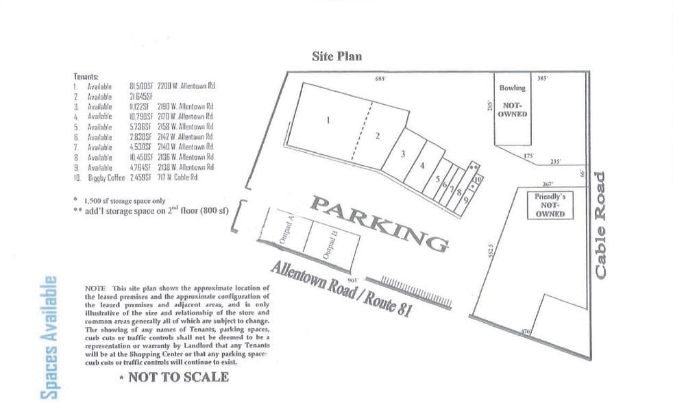More Photos Of 2134-2200 Allentown Rd, Lima Unknown For Lease