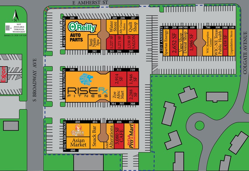 More Photos Of 3400-3502 S Broadway, Tyler Unknown For Lease