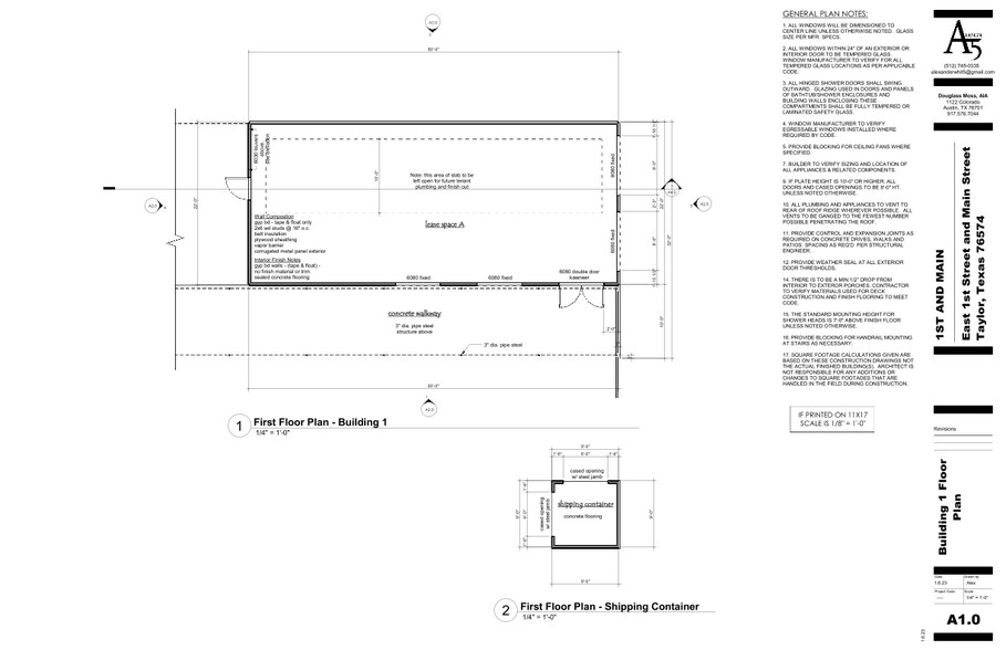 More Photos Of 104 N Main St, Taylor Restaurant For Lease