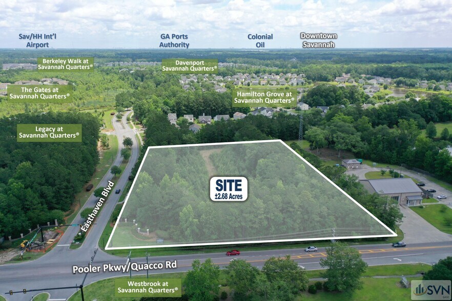 Primary Photo Of Easthaven Blvd @ Pooler Parkway, Pooler Land For Sale