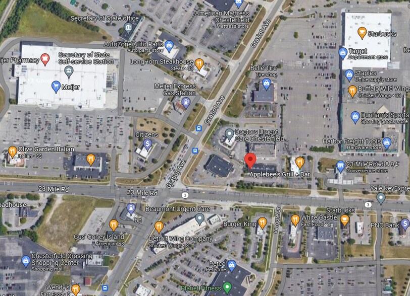 More Photos Of 27775-27805 23 Mile Rd, Chesterfield Storefront For Lease