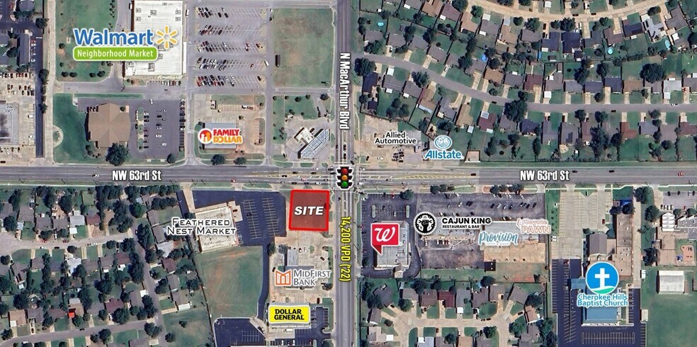 Primary Photo Of 6355 N MacArthur Blvd, Oklahoma City Land For Lease