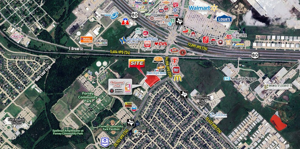 Primary Photo Of 219 S Farm to Market 548, Forney Freestanding For Lease
