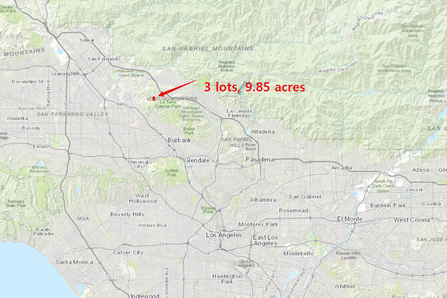 Primary Photo Of La Tuna Canyon Rd, Sun Valley Land For Sale