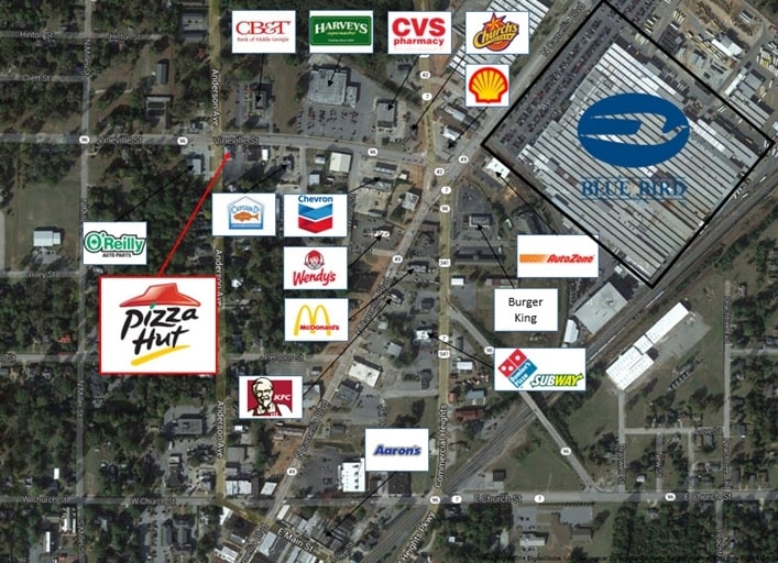 More Photos Of 313 Vineville St, Fort Valley Restaurant For Lease