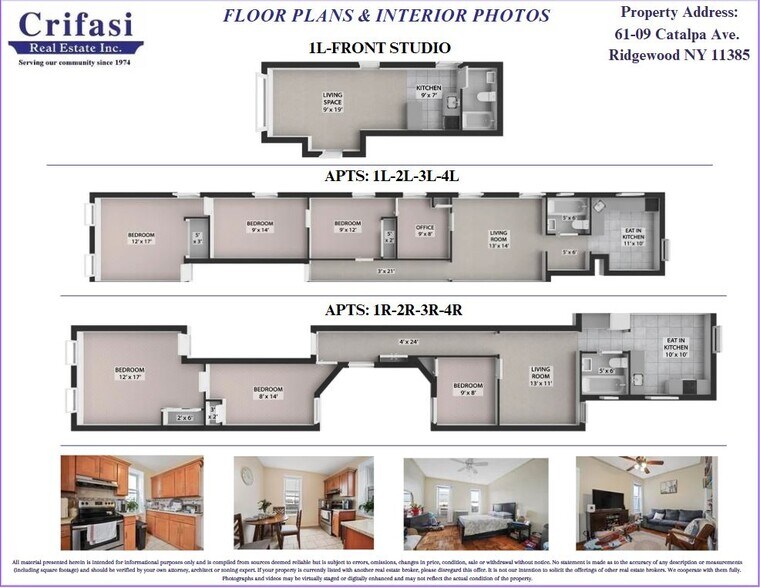 More Photos Of 6109 Catalpa Ave, Ridgewood Multifamily For Sale