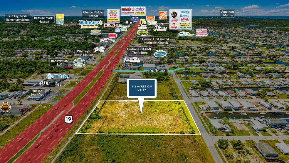 More Photos Of 13511 US Highway 19 N, Hudson Land For Sale