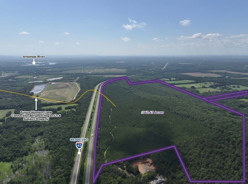 Primary Photo Of Interstate 40, Conway Land For Sale