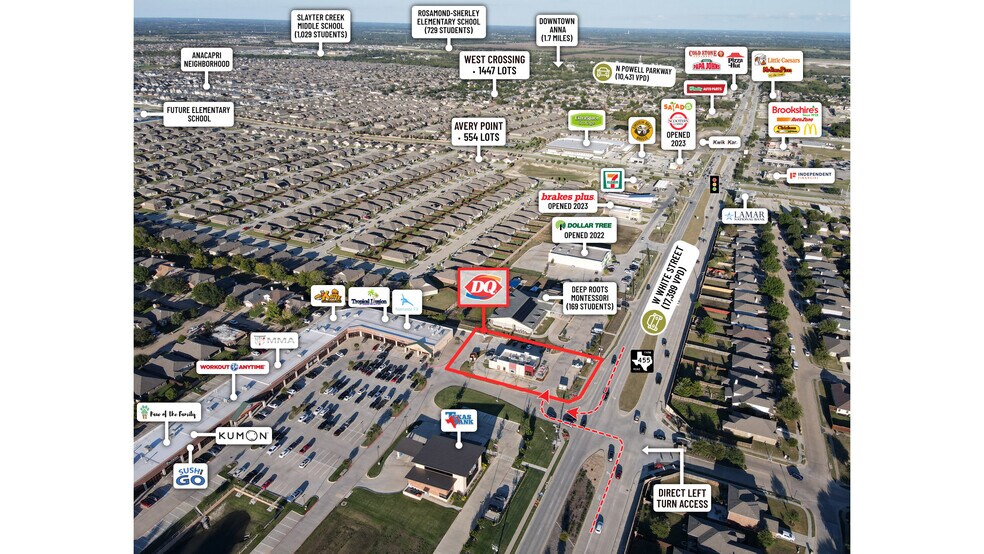 More Photos Of 1850 W White St, Anna Restaurant For Sale