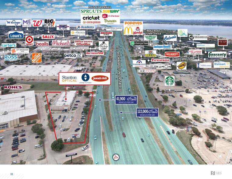 More Photos Of 819 E Interstate 30, Rockwall Freestanding For Sale