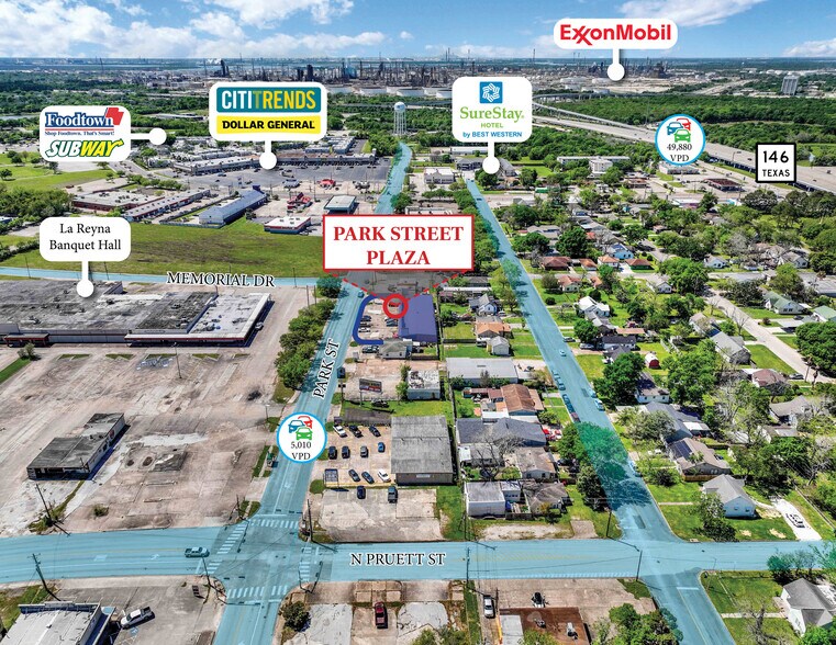 More Photos Of 614 Park St, Baytown Storefront For Lease