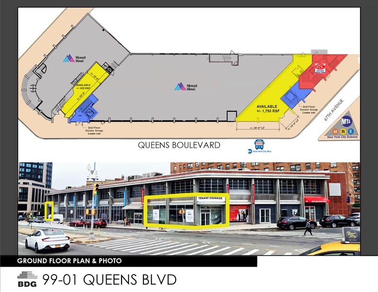 More Photos Of 99-01 Queens Blvd, Rego Park Storefront Retail Office For Lease